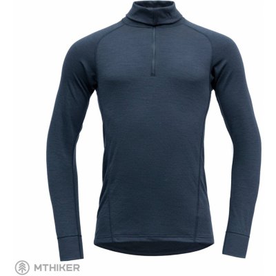 Devold pánské triko s dlouhým rukávem Duo Active Merino 210 Zip Neck Ink – Hledejceny.cz