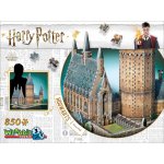 Wrebbit 3D puzzle Harry Potter Bradavice Velká síň 850 ks – Zboží Dáma