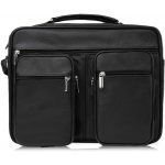 Abruzzo Kožená pánská taška přes rameno A4 do práce jedna komora černá – Zboží Dáma Abruzzo Kožená pánská taška přes rameno A4 do práce jedna komora černá – Zboží Dáma