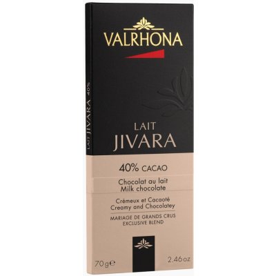 Valrhona JIVARA 40% 70 g – Sleviste.cz