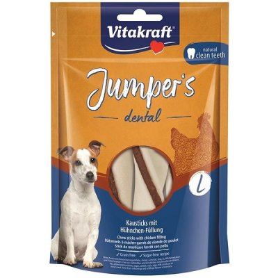 Vitakraft Jumpers dental Twisted kuřecí L 150 g – Zboží Mobilmania