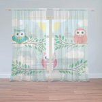 Sablio Záclony Sovičky: 2ks 150x250cm – Hledejceny.cz