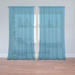 Sablio Záclony Safírově modrá: 2ks 150x250cm – Hledejceny.cz