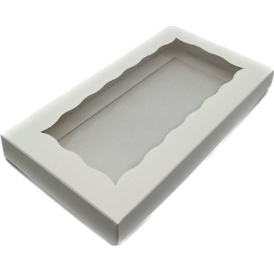 Dárková krabička s průhledným okénkem 21x11x2 cm – Zboží Mobilmania