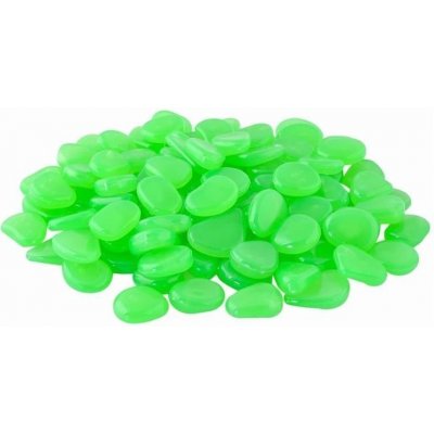ISO 8766 Svítící kameny zelená 100 ks – Zboží Mobilmania