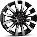 Borbet CW6 7.5x18 6x120 ET45 black polished matt | Zboží Auto