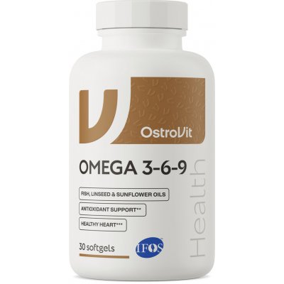 OstroVit Omega 3-6-9 30 kapslí – Hledejceny.cz