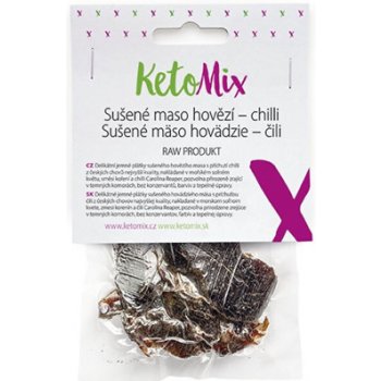 KetoMix Sušené maso hovězí chilli 25 g