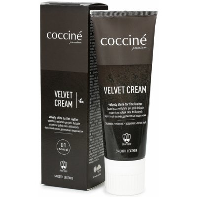 Coccine CH4 krém na boty Velvet v tubě bezbarvý 75 ml