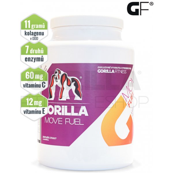 Doplněk stravy Gorilla Move Fuel 600 g kloubní výživa drink