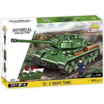 COBI 2578 World War II Ruský těžký tank IS-2 2578 1:28