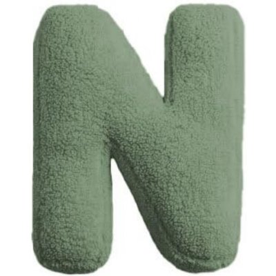 Mealini plyšové písmeno Grün N – Zbozi.Blesk.cz