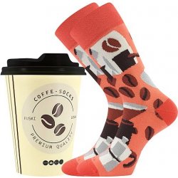 Lonka COFFEE SOCKS veselé ponožky vzor 05