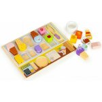 EcoToys Dřevěná tabule zmrzlinárna sada zmrzlinu pro děti – Hledejceny.cz