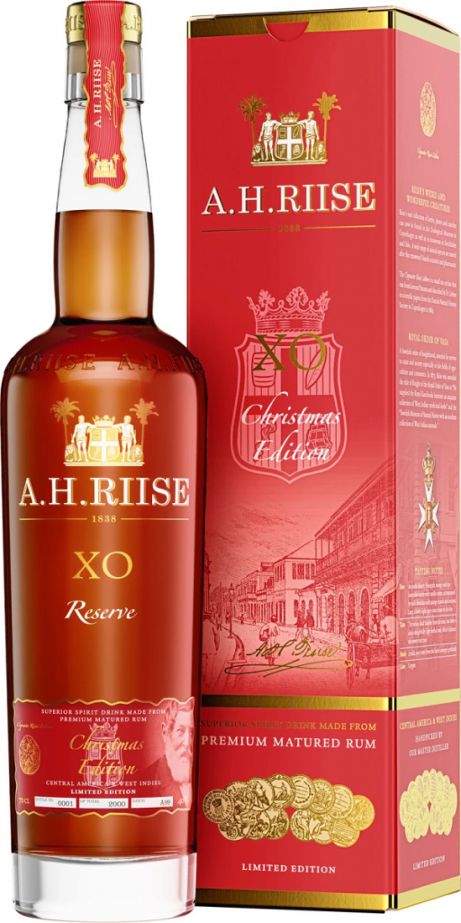 A.H. Riise XO Christmas 20y 40% 0,7 l (karton)