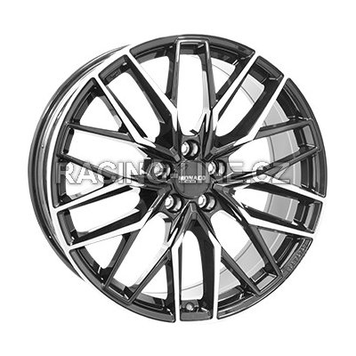 MONACO WHEELS GPX 8x19 5x112 ET45 gloss black polished – Hledejceny.cz