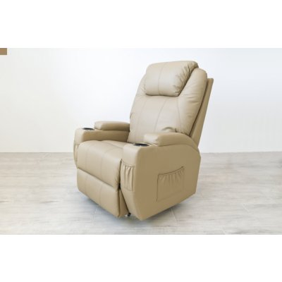 MADDiamond MD-18/3-OH-MS cappuccino - koženka – Hledejceny.cz