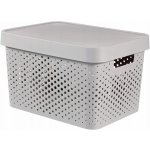 Curver Box INFINITY DOTS 17L - šedý – Sleviste.cz