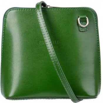 Il Giglio malá dámská kožená kabelka 133 zelená