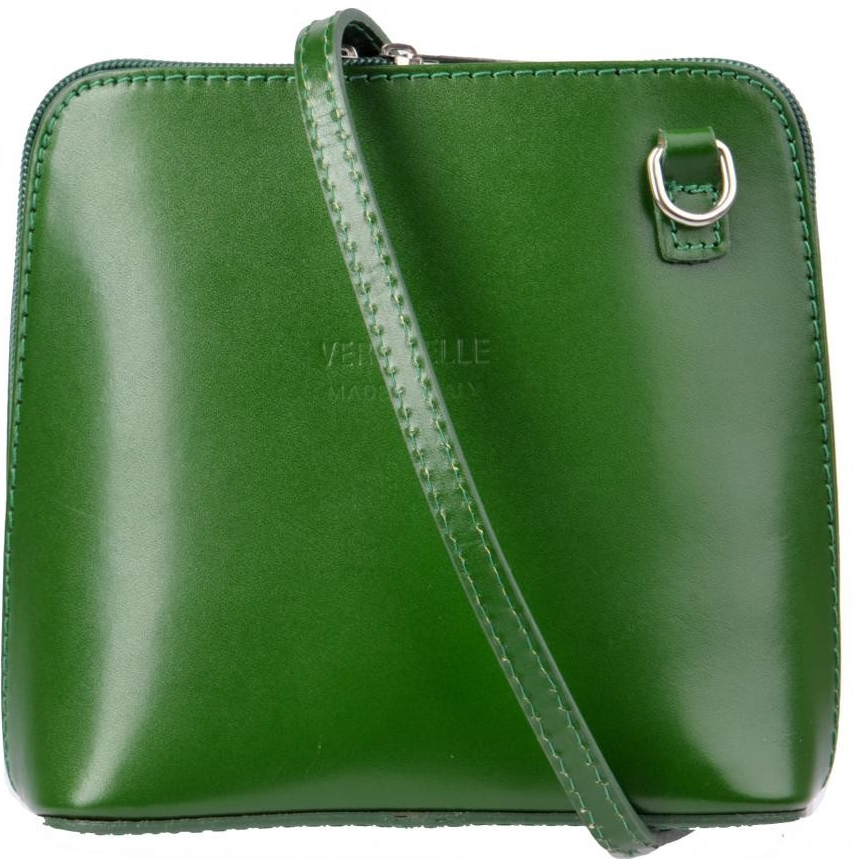 Il Giglio malá dámská kožená kabelka 133 zelená
