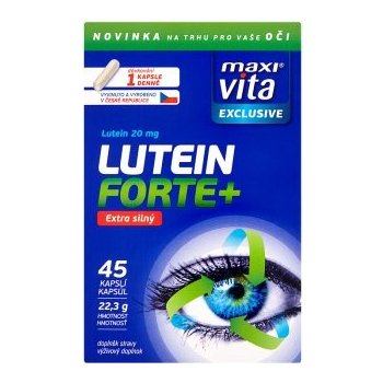 MaxiVita Exclusive Lutein Forte+ extra silný 45 kapslí