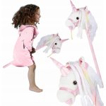 Hobby horse Small Foot Jednorožec 88 cm white – Zboží Dáma