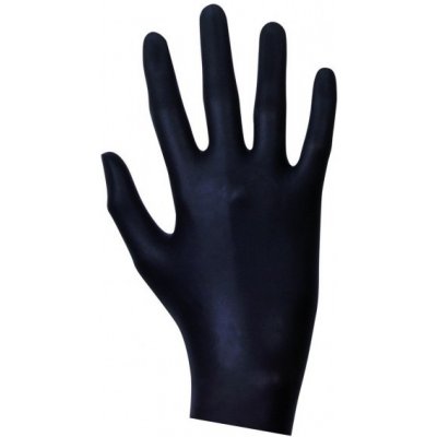 Black Disposable Gloves latexové rukavice 20 ks MEDIUM
