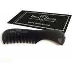 Edwin Jagger Hřeben na vousy Černý – Zboží Dáma