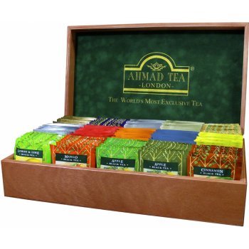 Ahmad Tea Dřevěná kazeta 15 x 10 x 2 g