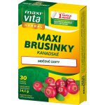 Vitar maxi vita herbal kanadské maxi brusinky 30 kapslí – Hledejceny.cz