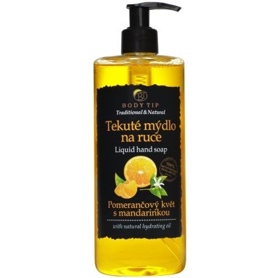Body Tip tekuté mýdlo na ruce Pomerančový květ s mandarinkou 750 ml – Zbozi.Blesk.cz