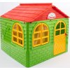 Hrací domeček Doloni dětský zahradní domeček zeleno-červený XL