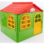 Doloni dětský zahradní domeček zeleno-červený XL – Zboží Mobilmania