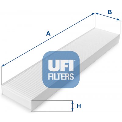 Filtr, vzduch v interiéru UFI 53.162.00 (5316200) – Hledejceny.cz