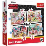 TREFL Minnie s přáteli 4v1 12,15,20,24 dílků – Zboží Mobilmania