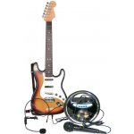 Bontempi Elektronická rocková kytara s bezdrátovým zesilovačem a 2 mikrofony – Zbozi.Blesk.cz