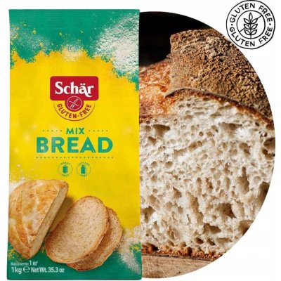 Schär Mix B Bread mouka na chleba bez lepku 1 kg – Zboží Dáma