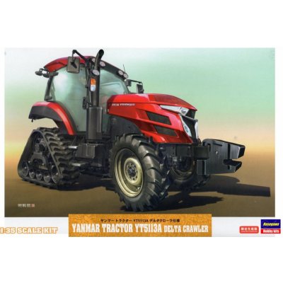 Hasegawa Delta Crawler Yanmar Tractor YT5113A 1:35