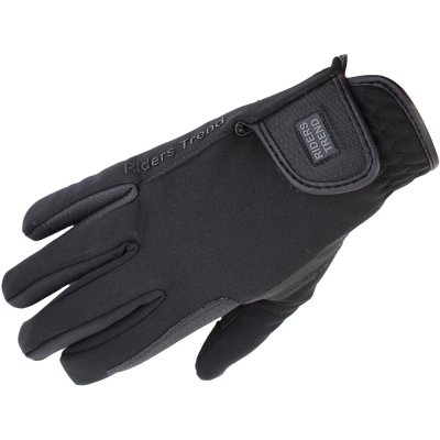 Kentaur Zimní jezdecké rukavice s gripem Barva: Černá – Zboží Dáma