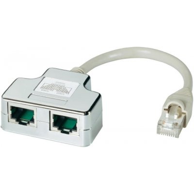 DATACOM "Y" adaptér STP CAT5E PC / PC+TEL