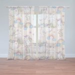 Sablio Záclony Jednorožci: 2ks 150x250cm – Hledejceny.cz