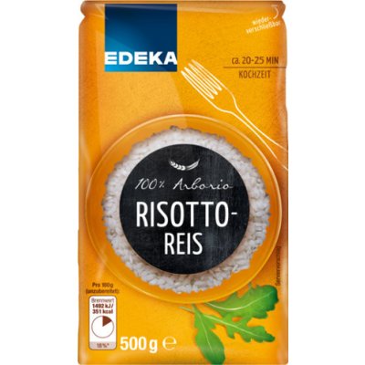 Edeka Risotto rýže 100% Arborio 0,5 kg – Zbozi.Blesk.cz