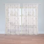 Sablio Záclony Barevné hvězdy: 2ks 150x250cm – Hledejceny.cz
