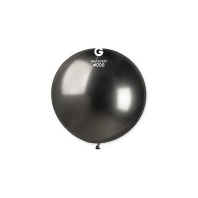 Gemar #090 Balónek G30 SHINY vesmírná šedá 80 cm 31" – Zboží Dáma