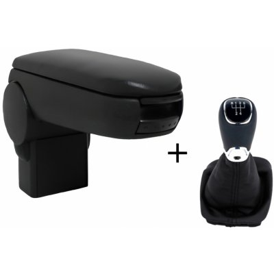 PROTEC Sada kožené loketní opěrky a řadící páky 23mm pro Škoda Octavia I (1996-2010) – Sleviste.cz