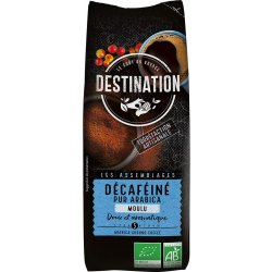 Destination Francie Káva mletá pražená 100% arabika bez kofeinu bio 250 g