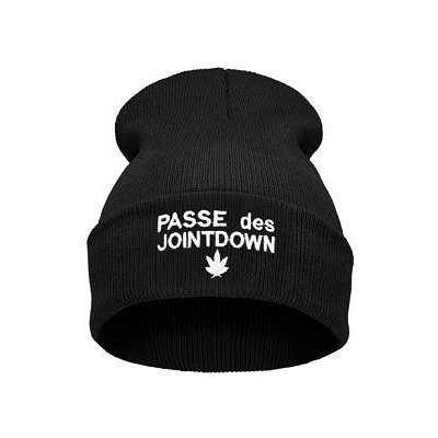 Blingstar beanie WEED Passe des Jointdown black – Hledejceny.cz