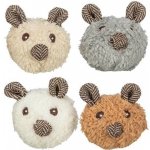 Trixie Plyšový méďa - hlava s catnipem 8 cm – Zboží Dáma