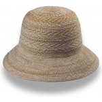 Krumlovanka dámský letní nemačkavý klobouk Cloche Fa-65128 béžový melange příze – Hledejceny.cz