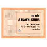 Optys 1005 Deník a hlavní účetní kniha A4 – Zboží Dáma